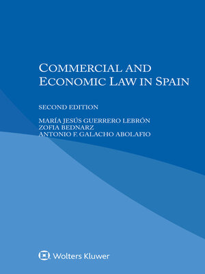 cover image of Commercial and Economic Law in Spain